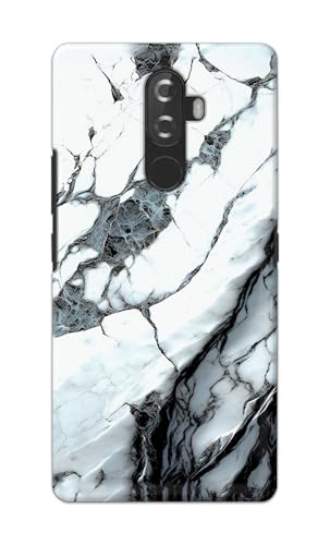 Image of Printed Hard Back Cover for Lenovo K8 Note Back Cover (Marble Design -K1) -190724(DP)