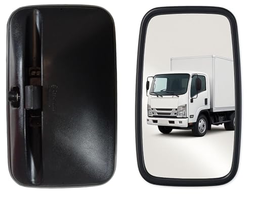 Rétroviseurs extérieurs universels 300x180mm miroir camion tracteur caravane