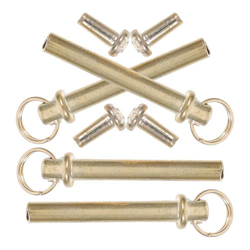 BESPORTBLE 4 juegos Kit Reparación Remaches y Tuercas para Eje Abanicos Plegables con Anilla Accesorios para Ventiladores de Mano Componentes para Reparación DIY de Abanicos de Papel y