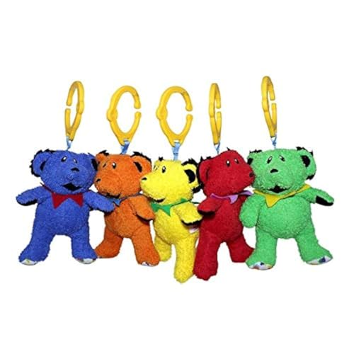 Image of daphyls Grateful Dead Interactive Plush Dancing Bears 5 Pack