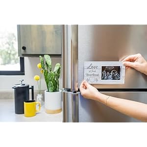 Love at First Heartbeat Ultrasound Picture Frames Fridge Magnet, Rustic Keepsake Sonogram Picture Frame, Nursery New Mom Gifts, Baby Shower Gifts, Newborn Essentials Must Haves, Protective Photo Frame Love at First Heartbeat Ultrasound Picture Frames Fridge Magnet Rustic Keepsake Sonogram Picture Frame Nursery New Mom Gifts Baby Shower Gifts Newborn Essentials Must Haves Protective Photo Frame