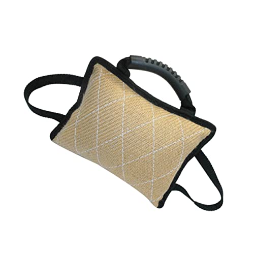 Coussin de dressage robuste pour chien avec 3 poignées en matériau résistant - 4