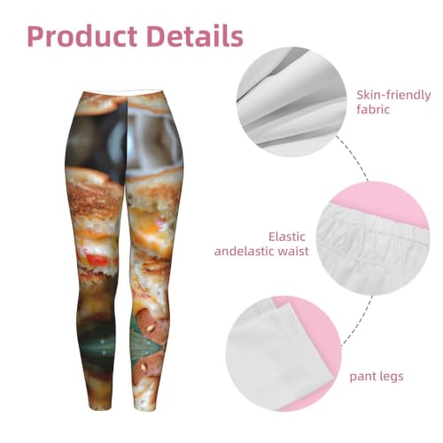 Leggings de compresión de queso para mujer mallas suaves 6
