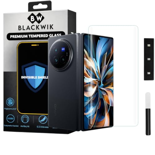 Image of Blackwik UV Curved Tempered Glass for Vivo X Fold 3 Pro 5G | 1-Pack