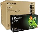 MERCATOR MEDICAL Nitrilhandschuhe Grün | M - XXL | GoGrip Einweg Schutzhandschuhe puderfrei latexfrei 2-3x dicker Diamanttextur Nitril-Handschuhe, Größe:XL - 500 Stück, Farbe:GoGrip Grün