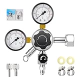 MRbrew CGA-320 Keg Regulator, Quick Disconnect CO2 Kegerator...