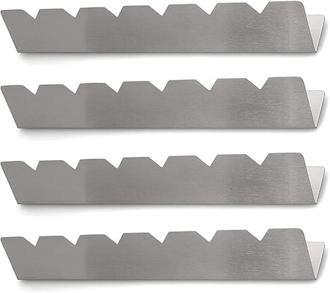 Taicols Parrilla para pinchos de acero inoxidable para asados, barbacoas, parrillas de gas y hornacella, ideal para asadores (4)