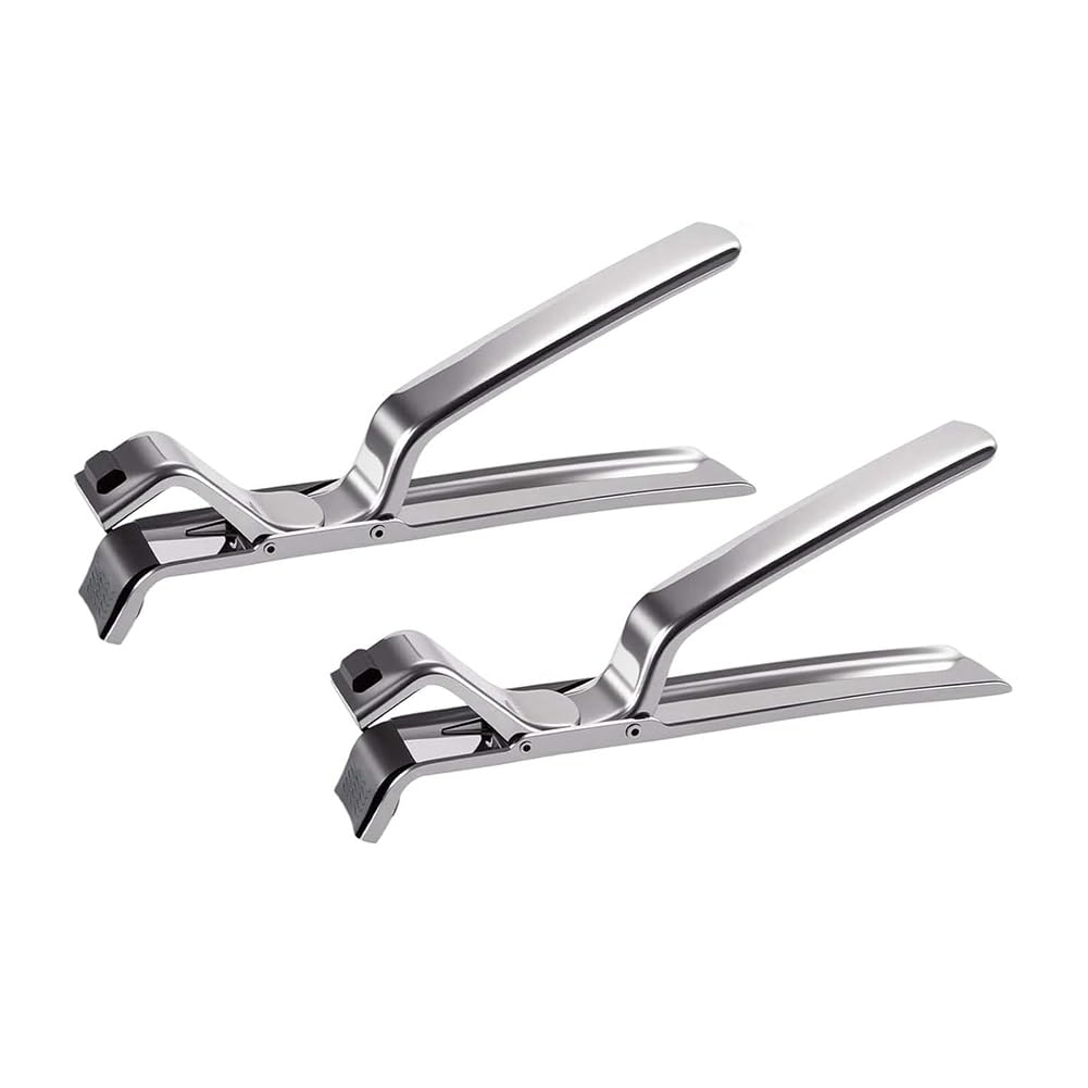 Vjsujehgy New Type of Heat- Clamp in Stainless Steel for Bowls, Dishes, Pots,and Plates Kitchen Gadget