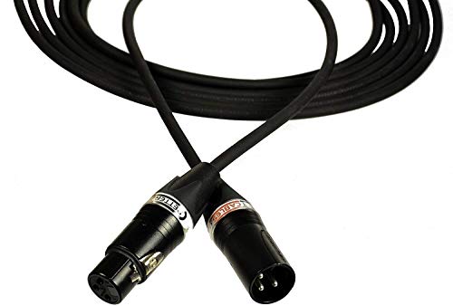 Better Cables Silver Serpent Stage And Studio Reference Microphone Cable - High-End, High-Performance, Silver/Copper Hybrid, Low-Capacitance, Professional Mic Cable - 3 Feet #TOP2