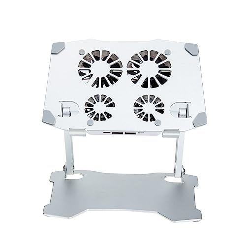 Soporte Ajustable para Portátil con Ventiladores OSALADI miniatura 1