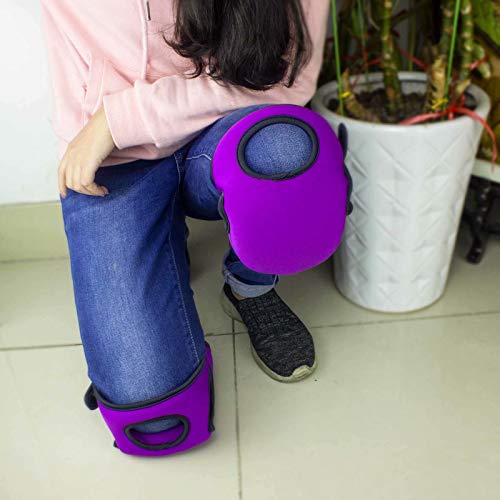 BeGrit Gardening Knee Pads Garden Knee Protectors Protective Cushion Soft Ultra Comfort Neoprene Caps for Home Gardener Cleaning Work Scrubbing Floors Pruning
