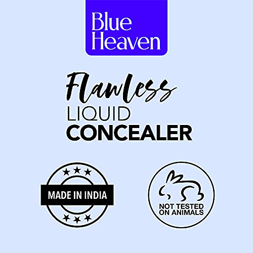 Image of Blue Heaven Flawless Matte Liquid Full Coverage Cream Concealer For Normal Skin, 101, Vanilla, 17Ml (Pack Of 2), 2 Count