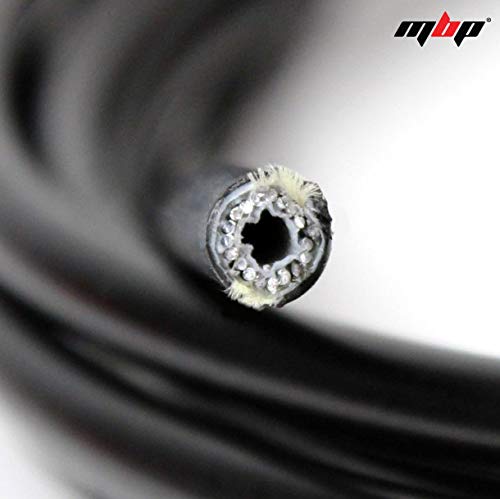 MBP Bicycle Mechanical Disc Upgrade Kit Compressionless Brake Housing for Road or MTB Front & Rear with Stainless Steel Double-Ended Cables, End Caps & End Tips - Thumbnail 3