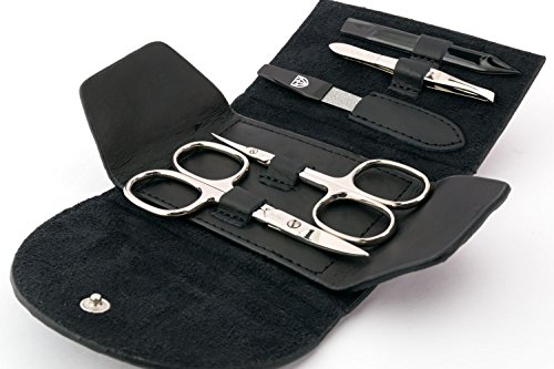 DREI SCHWERTER Solingen Germany Nagelset 'Anzio I' 5-tlg. Maniküre Pediküre Reise Etui Set Nagelpflege Nagelnecessaire… – Bild 3