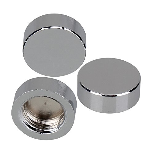 Bqlzr Decorative Home Decor Wardrobes Furniture Fittings Silver Table Mirror Screw Cap Nails Advertising 14Mm Pack Of 8 #TOP2