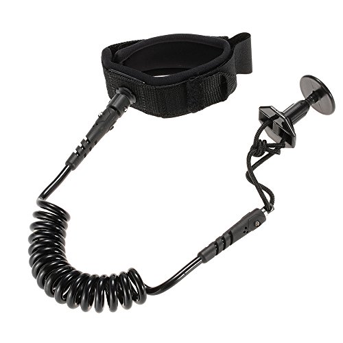 DECDEAL Surfar cabo em espiral Leash Corpo Conselho Bodyboarding pulso tornozelo com Leash plug
