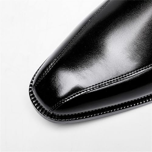 Mens Dress Shoes Oxford Style Formal Classic Lace Up Business Casual Uniform Modern Work Wedding Shoes3