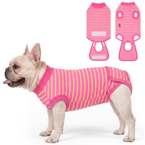 Image of cyeollo Dog Surgery Recovery Suit, Surgical Onesie for Female & Male Dogs | Prevents Licking, Cone Alternative, Ideal After Spay & Neuter, Protects Surgical Wounds, Easy Potty Access, 4-Way Stretch