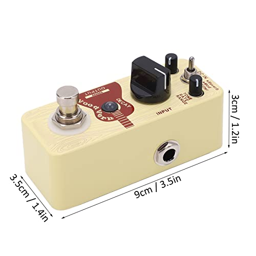 Mini pédale de guitare acoustique en métal – Transformateur 9 V CC – Taille compacte - Les Beatles, Paul McCartney, John Lennon, RIngo Starr, George Harrison Mini pédale de guitare acoustique en métal - Transformateur 9 V CC - Taille compacte – Image 8