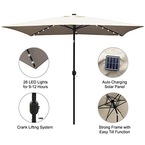 Abccanopy Rectangular Solar Powered Pati Buy Online In Faroe Islands At Desertcart