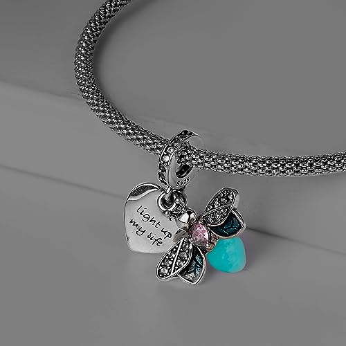 Image of Mothers Day Birthday Number Love Family Friendship Graduation Auntie Grandma Dad Mom Charms for Pandora Bracelets Necklaces, Gifts Women, for Anniversary Valentines Christmas