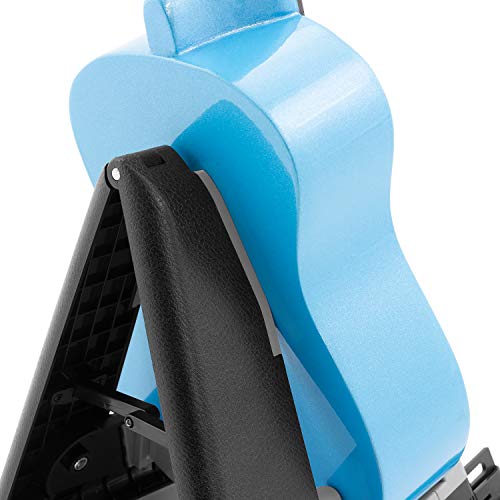 TIGER UAC21-BK Ukulelenständer - tragbarer, klappbarer A-Rahmen Ständer für Ukes, Mandoline, Violine und Banjos