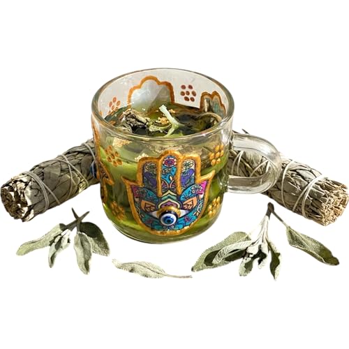 Bougie de purification sauge idée cadeau bien-être unique