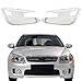 Car Headlight Lens Cover for Kia Cerato 2008 2009 2010 2011 2012, Headlight Cover Replacement Headlight Shell Transparent Lampshade Lens, Car Accessories,Left