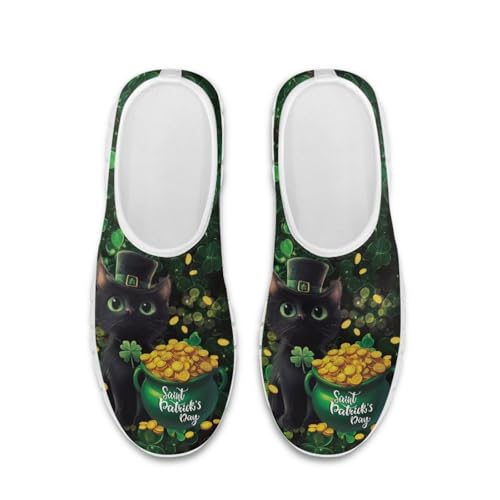 St. Patrick's Day Women's Walking Shoes Low Slip On Sneakers Casual Mesh Sneakers for Women Comfortable Flats Breathable Soft Insole Shoes3