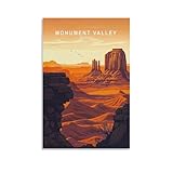 Monument Valley Travel Arizona, Wandkunst, Gemälde, 