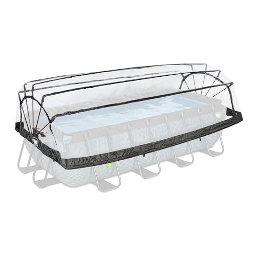 EXIT Toys Dôme de Piscine 400x200cm - Universel pour Piscines Rectangulaires - Eau Propre et...