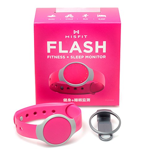 Misfit Flash Fuchsia S138F00EZ Sleep Activity Tracker Fitness Band