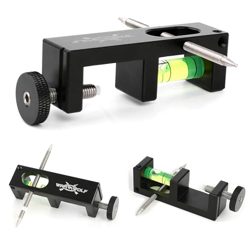 ZSHJGJR Archery Level Multifunctional Bow Level Tuning Tools Alloy for Arrow Rest and Bow Sight Tunning for Compound Bow (Black)