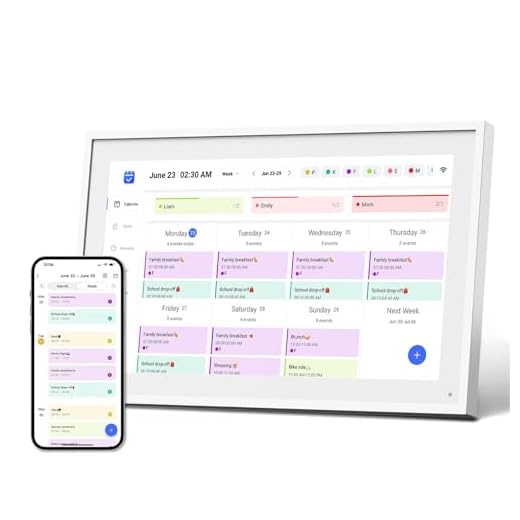 Smart Touchscreen Digital Family Calendar
