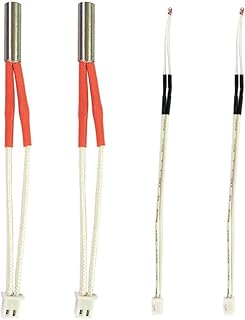 HysiPrui Heater Cartridge 12V 40W Thermistor NTC 100K 3950 for Anycubic Mega I3 3D Printer Extruder