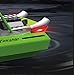 Remote control jet boat 2.4G proportional throttle control with light TX725 medium and large 13.3-inch (34CM) remote control speedboat high-speed 30km/h outdoor shallow off-road remote control boat