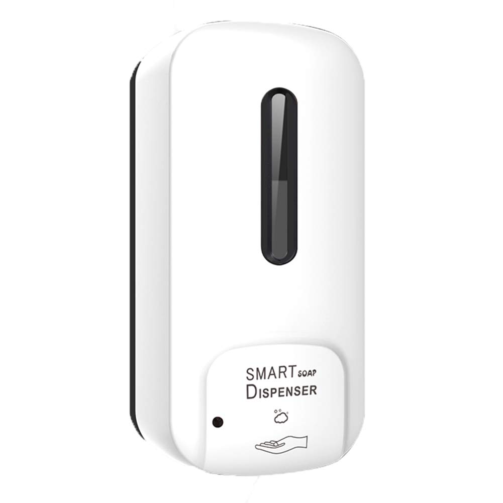 Dispensador de Jabón Automático para Cocina Baño,1000ml Dispensador de Jabón Espuma/Líquido con Bomba de Silicona,Adecuado para Loción Gel de Ducha Champú