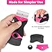 Razor Blade Scraper Tool Kit - 2Pack Razor Scrapers & 40Pcs Extra Blades, Plastic Paint Scraper Tool, Razor Scraper Tool for Glass Top Stove, Scrappers for Cleaning Window, Cooktop, Oven, Floor