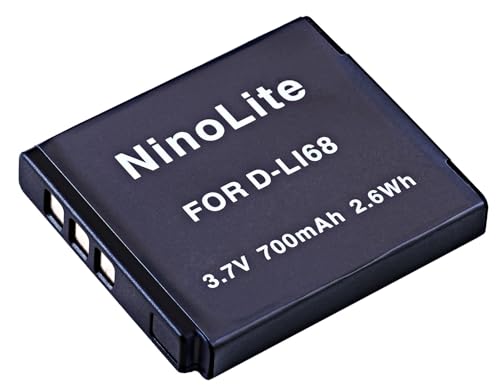 Amazon | NinoLite D-LI68 D-LI122 NP-50 互換 バッテリー