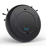 4. Aspiradora robótica 3 en 1: arranque con un botón, barrido, trapeado, aspiradora tres en uno, tamaño pequeño, flexible para lidiar con esquinas muertas como un sofá cama, excelente capacidad de limpieza en diversos entornos, lo que lo convierte en un Asistente de limpieza ideal. Ideal para limpiar el cabello, también se puede limpiar a fondo debajo de la cama y el sofá. .