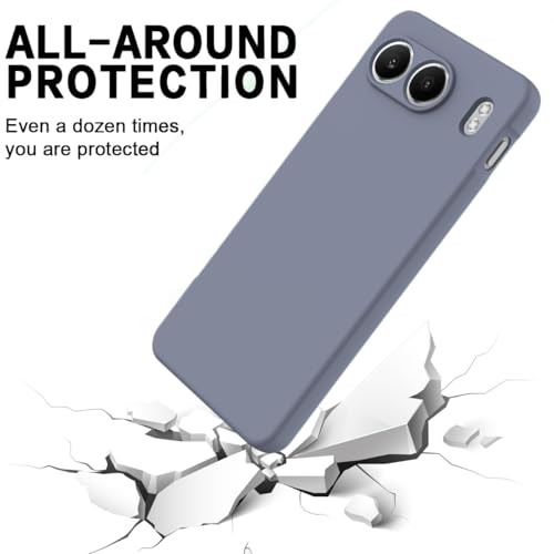 Image of DIZORO Microfiber Candy Compatible for Oneplus Nord 4 5G Smooth Touch Cushion Liquid Soft Silicone Gel Rubber Phone Cases Non-Slip Full Body Protective Shockproof Back Cover - LG
