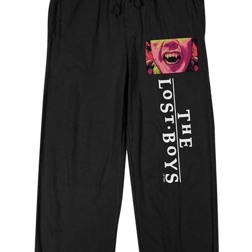Bioworld The Lost Boys Title Logo Men's Black Sleep Pants2