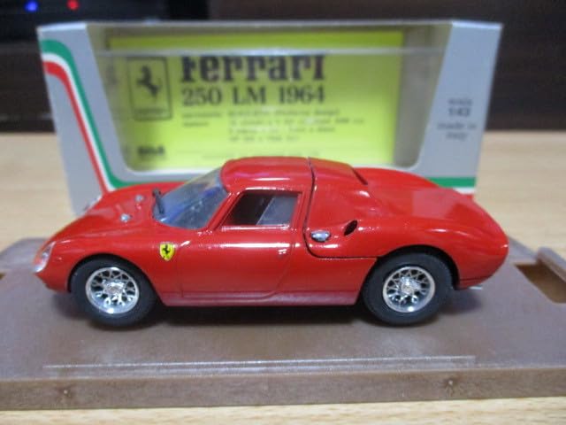Amazon | ボックスモデル 1/43 「 フェラーリ 250 LM 」 1964y レッド