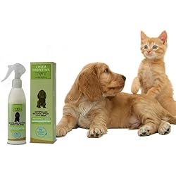 Antipulgas Natural Spray con Neem – Antiparasitario Insecticida contra Pulgas, Garrapatas, Mosquitos, Insectos - Protección Repelente Listo para Usar - para Perros y Gatos - Linea 101, 250ml