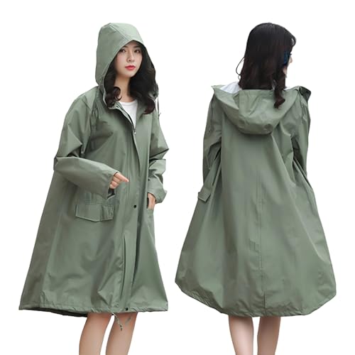 [Formemory] レインコート レディース おしゃれ レインウェア ポンチョ 雨合羽 女性用 カッパ 雨具 かっぱ レディース 通勤 通学 かわいい 撥水 防水 フード 自転車 バイク 梅雨 袋付き シルエットが可愛い 10色