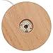 VALICLUD Base LED Legno Massello per Lampada Sfera Luce Calda Dimmerabile USB Base Espositiva Rotonda Stabile per Decorazione e Illuminazione Ambientale immagine