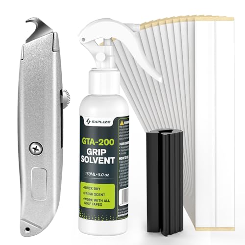 SAPLIZE Pro Golf Grip Repair Kit – Includes 5 oz Golf Grip S...