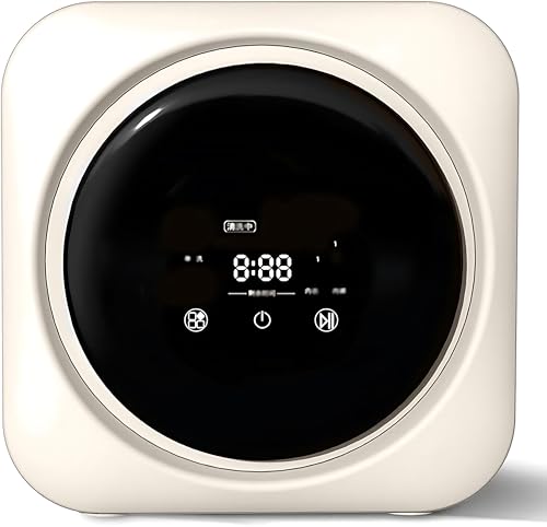 La Mejor Selección de lavadora y secadora electrica más recomendados. 48 Lavadora Completamente automática, Lavadora de Tambor de Pared, Secadora eléctrica con Tina de Acero Inoxidable, 4 programas y Pantalla LED, Lavado a Alta Temperatura y bajo...