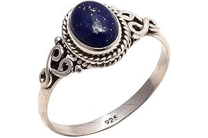 Lapis Lazuli Stone Ring - Size US 10