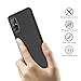 IVSO Case for Samsung Galaxy A51 2020 Release,Shock Absorption Technology Slim Lightweight Scratch Resistant Flexible Jazz Black